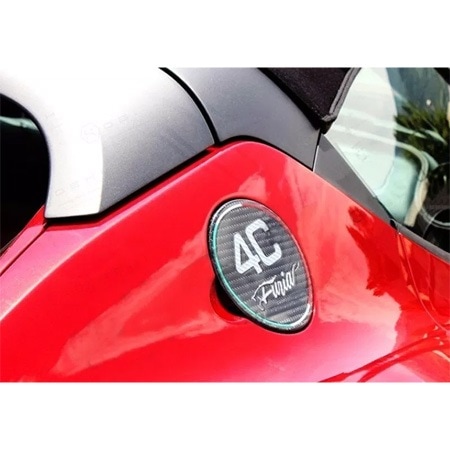 KOSHI Alfa Romeo 4C カーボン フューエルカバー FURIA ver.｜ラテン車