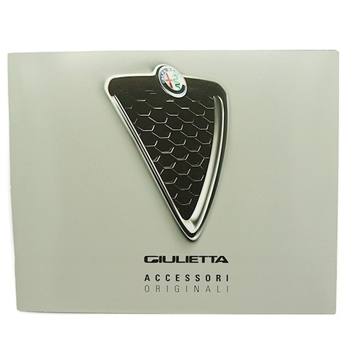 Alfa Romeo Giulietta 本国 アクセサリー カタログ アルファロメオ