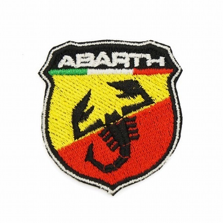 ABARTH エンブレムワッペン｜ラテン車の雑貨とパーツ通販 FLATOUT