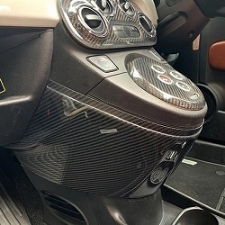 KOSHI ABARTH（～シリーズ3） カーボン センターコンソール