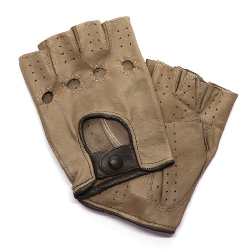 Elvifra レザードライビンググローブ(モカxブラウン）｜ラテン車の