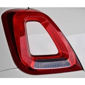 core OBJ �ꥢ�����󥫡����ꥢ���⡼���ե���� for ABARTH595/695/FIAT500 Rear Winker Clear Smoke Film