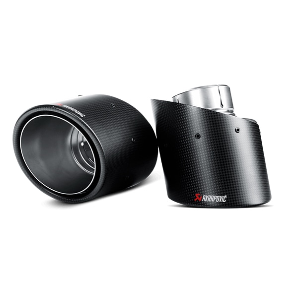 AKRAPOVIC テールパイプセット（カーボン） ABARTH 595 シリーズ4 年式