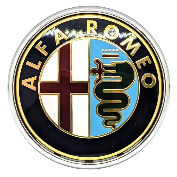 Alfa Romeo 純正 159 プッシュタイプ リアエンブレム｜ラテン車の雑貨