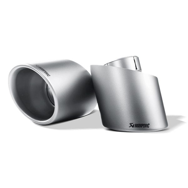 AKRAPOVIC テールパイプセット（チタン） ABARTH 500/500C 年式：2008