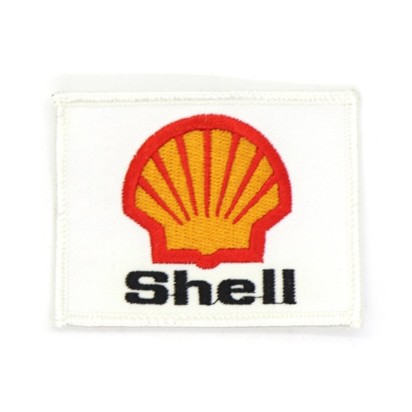 Shell ロゴワッペン【6.0×7.5cm】｜ラテン車の雑貨とパーツ通販 FLATOUT