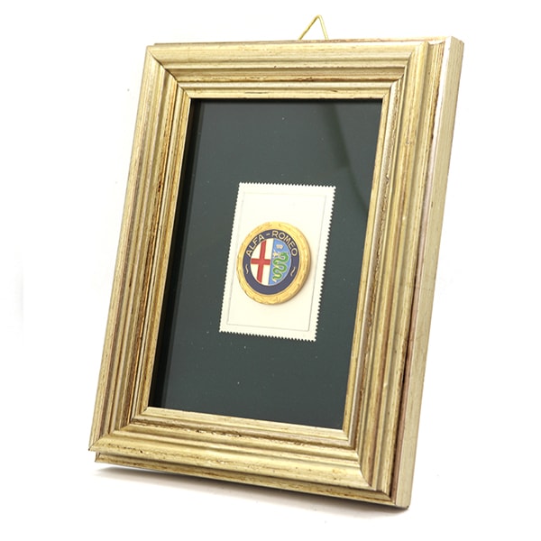 Alfa Romeo 額装 ミニエンブレムバッジ｜ラテン車の雑貨とパーツ通販