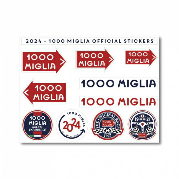 Mille Miglia ミッレミリア ステッカーキット｜ラテン車の雑貨とパーツ