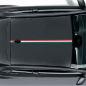 FIAT ���� 500e �롼�եǥ����� Italy Flag