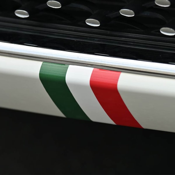 core OBJ フロント＆リアバンパー トリコロールデカール for ABARTH