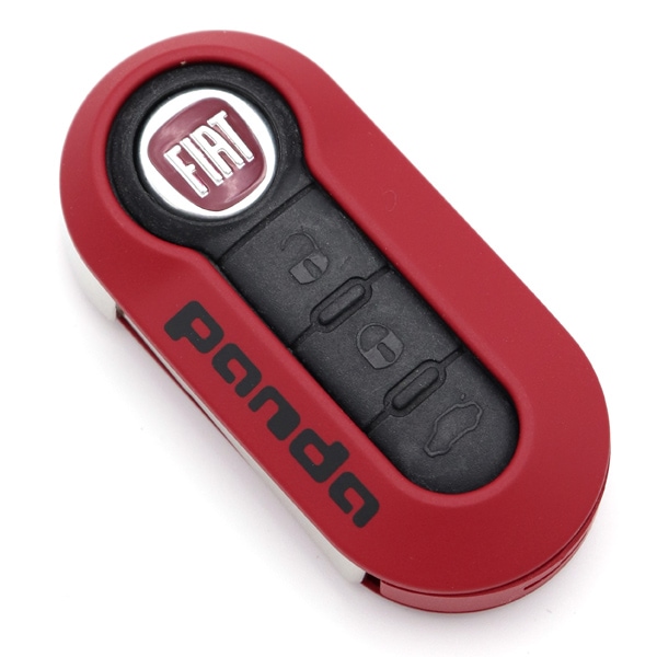 FIAT 「panda」 キーカバー（レッド）｜ラテン車の雑貨とパーツ通販