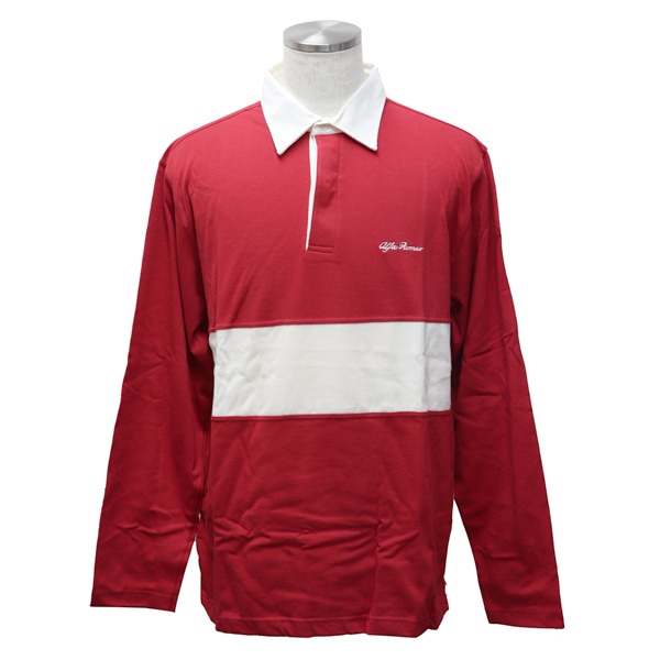 80’s美品JOHN HAIG ラガーシャツ レッドカラー 80's美品JOHN HAIG ラガーシャツ レッドカラー