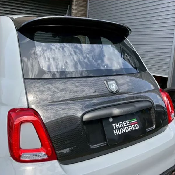 THREEHUNDRED カーボンリアゲート 塗装ベース｜ラテン車の雑貨と