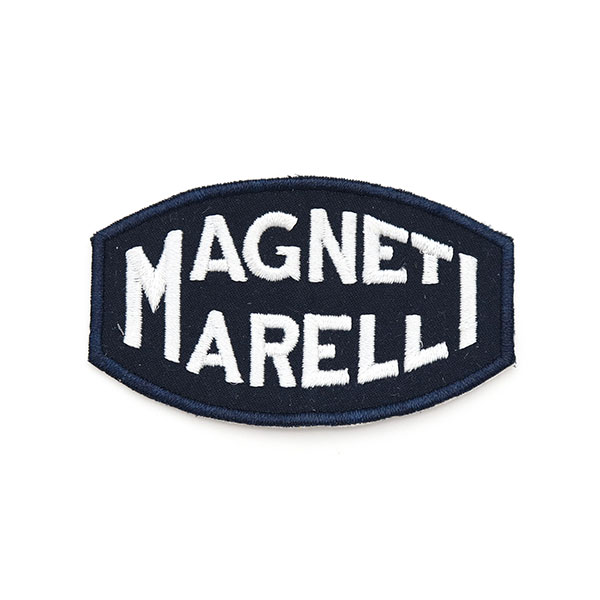 MAGNETI MARELLI ロゴ ワッペン（ネイビー）（タテ4.3×ヨコ7.0cm