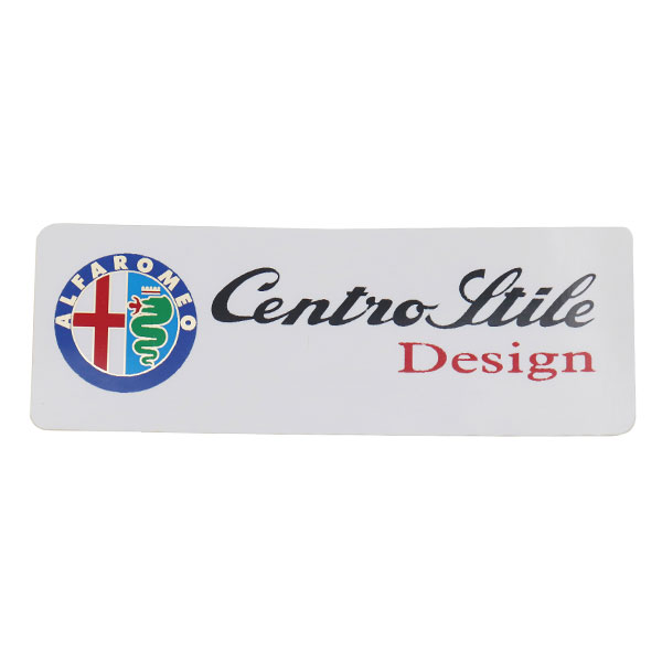 Alfa Romeo Centro Stile design ステッカー（タテ3.5×ヨコ10.0CM
