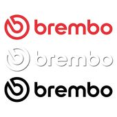 brembo ���� �ڤ�ʸ�����ƥå�����2.5��10.8cm��(��å�/�֥�å�/�ۥ磻��)