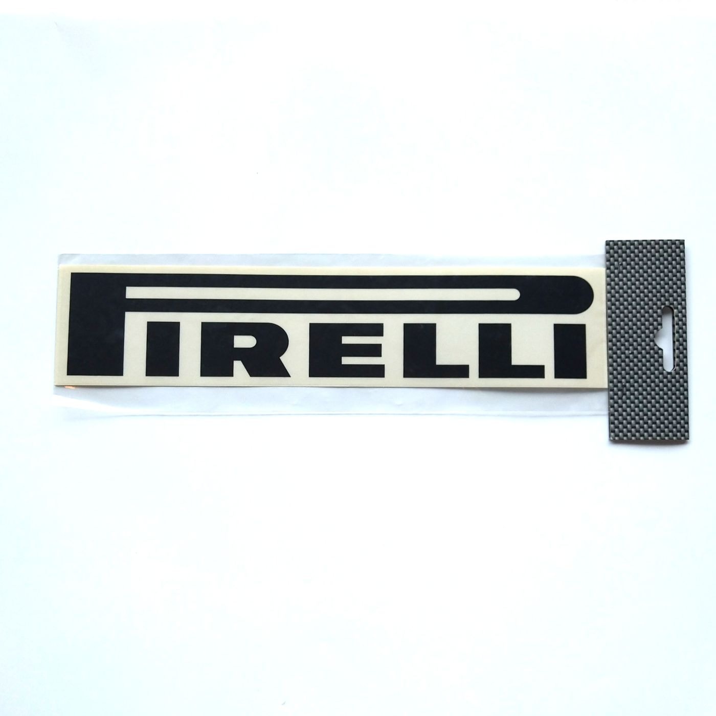 PIRELLI ステッカー 270×60mm｜ラテン車の雑貨とパーツ通販 FLATOUT