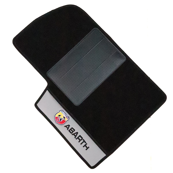 ABARTH 500/595/695 フロアマット【左ハンドル】(ブラック×グレー