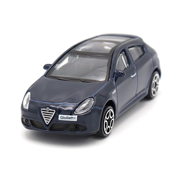 Alfa Romeo 純正 GIULIETTA 1/43スケール ミニカー（ネイビー） Burago