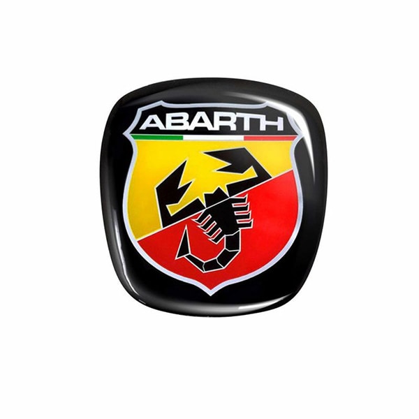 ABARTH 3D エンブレム ロゴ ステッカー【75×69mm】 アバルト｜ラテン車