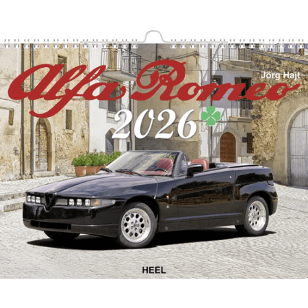 Alfa Romeo カレンダー 2026｜ラテン車の雑貨とパーツ通販 FLATOUT