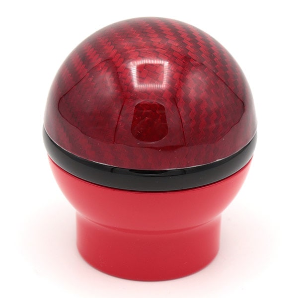 Alfa Romeo リバースロック対応カーボンシフトノブ(レッド×ブラック