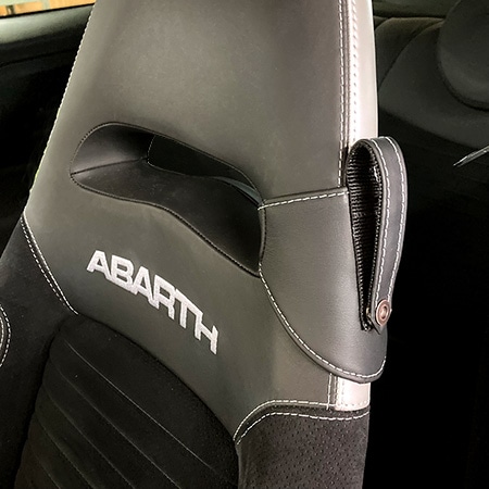 ABARTH 500/595/695 サベルトシート用シートベルトガイド 左席用