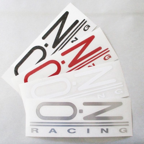 O.Z RACING ステッカー サイズ：140 x 42mm｜ラテン車の雑貨とパーツ