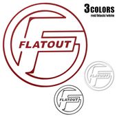 FLATOUT �����ޡ����ڤ�ʸ�����ƥå���(��åɡ��ۥ磻��/�֥�å�)ľ��80����
