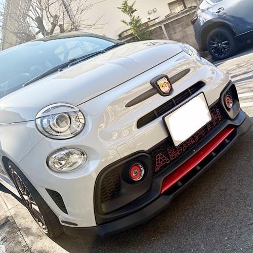 CSR フロントリップスポイラー for ABARTH595/695 シリーズ4~ アバルト