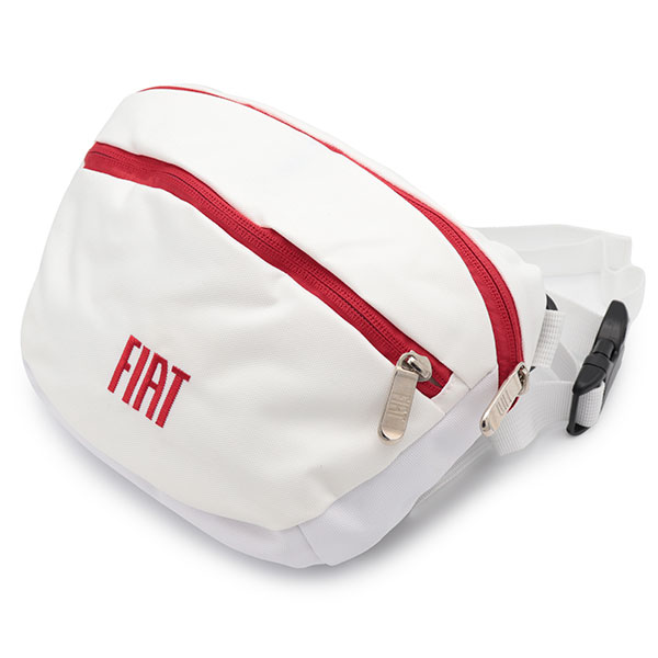 FIAT 純正 ジップポーチ ショルダーバッグ ボディバッグ（ホワイト