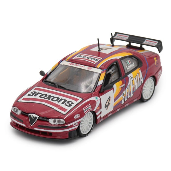 Alfa Romeo 純正 156 GTA セレニア #4 ニコラ・ラリーニ 1/43 ミニカー