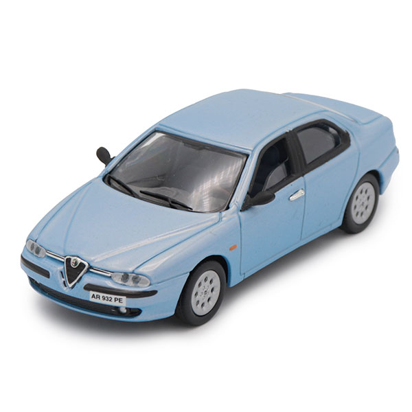 Alfa Romeo 純正 156 1/43 ミニカー ライトブルーメタリック SOLIDO製