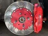 FLATOUT ABARTH595 ����ߥ٥�ϥåȥ��å� BREMBO�����ѡ���