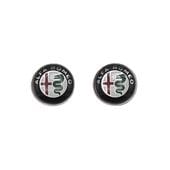 Alfa Romeo ���� ����֥�� 3D ���ƥå��� 2�祻�åȡ�12mm��