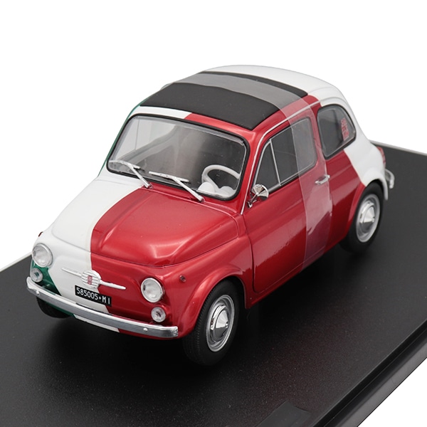 1/18 MOTORS MONDO ディーラー特注 FIAT | Amazon 1/18ミニカフィアット付 ミニカー 500 FIAT SOLIDOABARTH Nuova White FIAT500 ミニカー