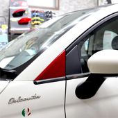EVE DESIGN A�ԥ顼 �����ʡ��ץ졼�ȡ֥��顼�������� ABARTH500/595/695 FIAT500 �ѥ��ɥ֥��å� CSF-111