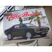 デッドストック】Alfa Romeo カレンダー IL CALENDARIO 2016｜ラテン車