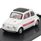 FIAT ABARTH 695 SS Assetto corsa 1968 Bianco Interno rosso-avorio 1/43�������� �ߥ˥��� brumm