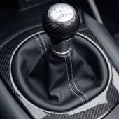 ABARTH 124 Spider �쥶�����եȥ֡���(�֥�å��ߥۥ磻�ȥ��ƥå�)