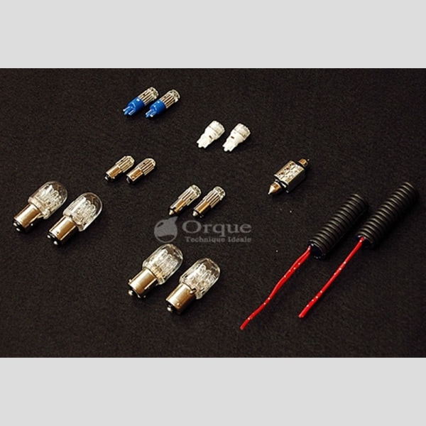 Orque LEDポジションランプ（シリーズ4＆5）for FIAT500 1.2/1.4/Twin