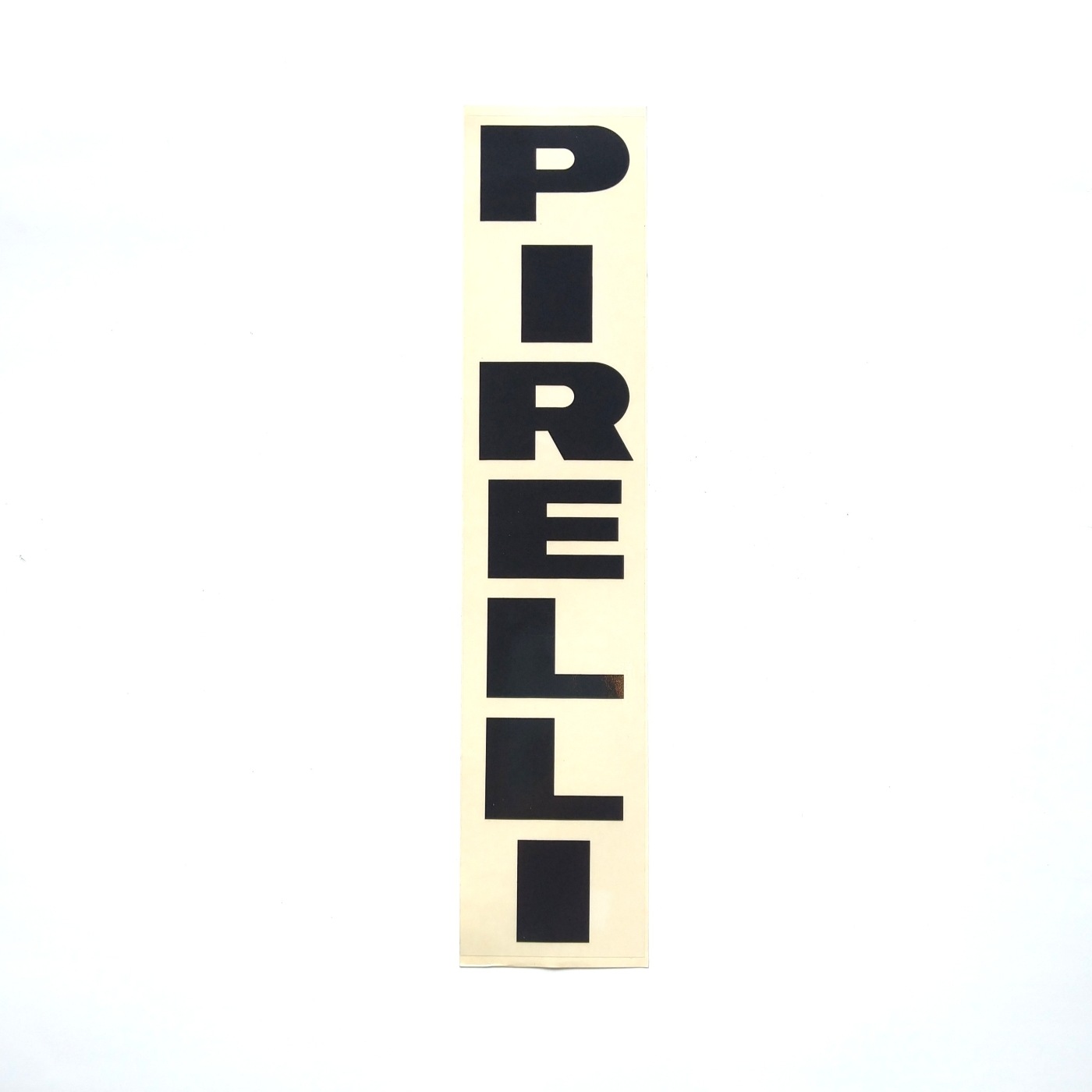 PIRELLI ステッカー 267×58mm｜ラテン車の雑貨とパーツ通販 FLATOUT