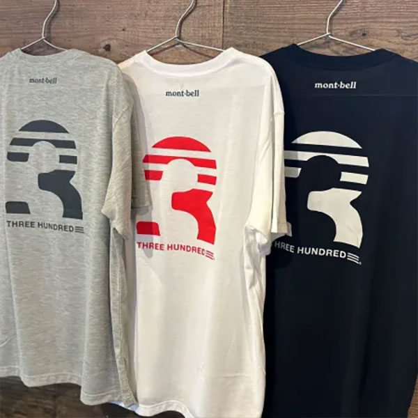 THREEHUNDRED��mont-bell WIC.Tee 2026 �Хå��ץ��� Ⱦµ T�����