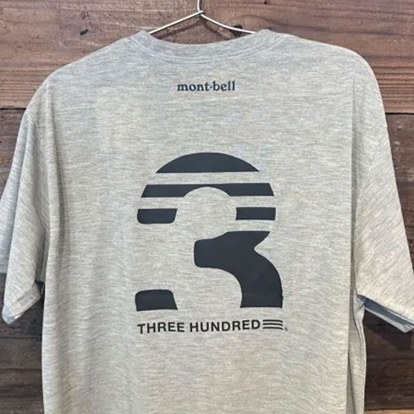 THREEHUNDRED��mont-bell WIC.Tee 2026 �Хå��ץ��� Ⱦµ T�����