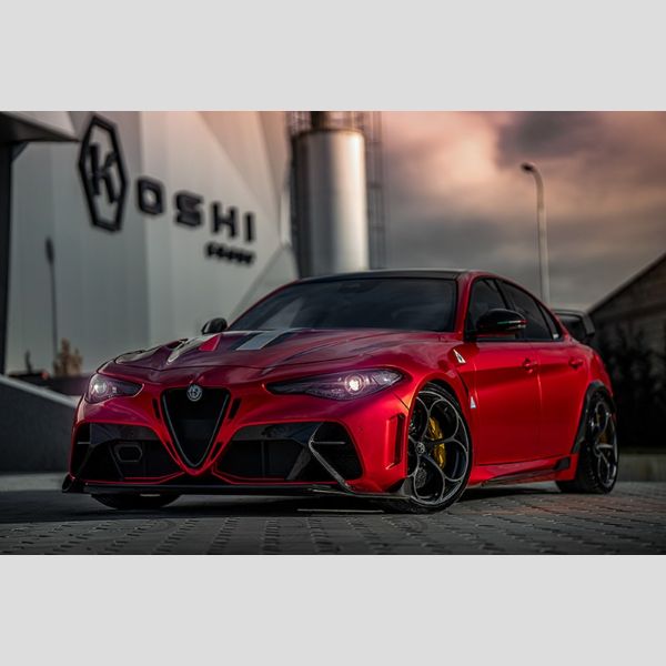 KOSHI Alfa Romeo GIULIA GTAm Style �ե���ȥХ�ѡ����å��󥷥�륭�å�