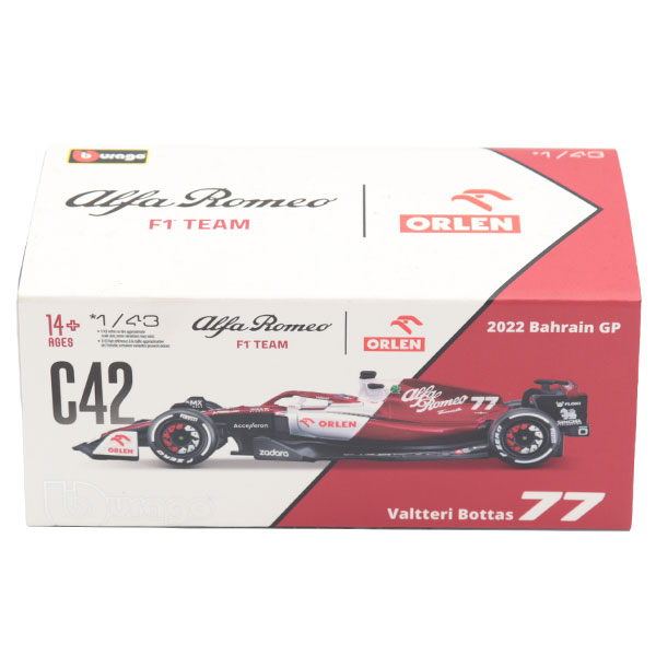 Alfa Romeo ���� F1 2022ǯ C42 �ܥå��� �ߥ˥��� ��å�/�ۥ磻��