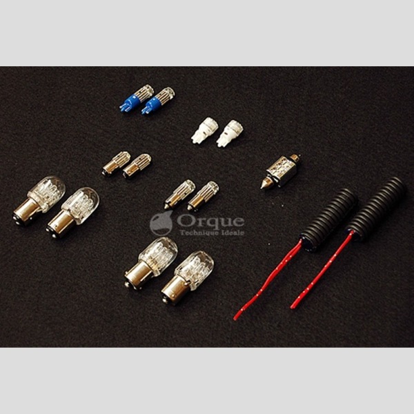 Orque LEDポジションランプ（シリーズ4＆5）for FIAT500 1.2/1.4/Twin