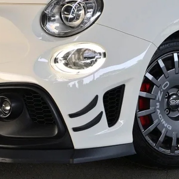 ABARTH 595/695 エアロフリックカナード 4個セット ABARTH 595/695 エアロフリックカナード 4個セット - メルカリ