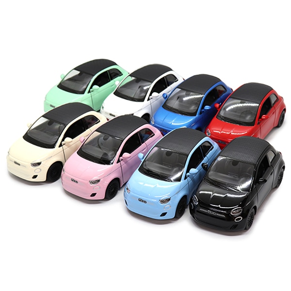 FIAT ���� 500e �ץ�Хå��ߥ˥��� 1/28�������� KINSMART��