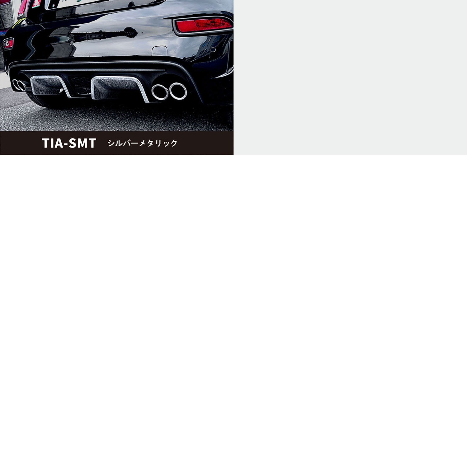 EVE DESIGN ǥե塼 С ơ륤ѥ ABARTH595/695 ꡼4ʥѥɥ֥åɡ TIA-111